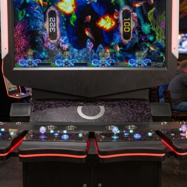 A close-up shot showcasing the sleek, durable, and heavy-duty structural craftsmanship of a modern gaming cabinet frame.